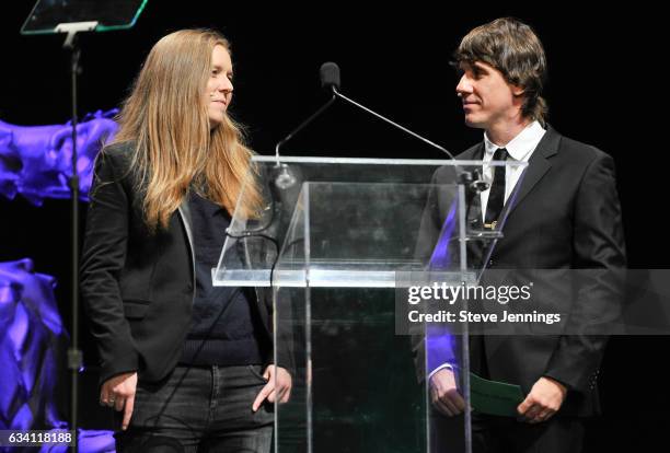 Jordan Crook, TechCrunch Special Projects Editor and Dennis Crowley, Foursquare Co-Founder & Executive Chairman attend the TechCrunch 10th Annual...