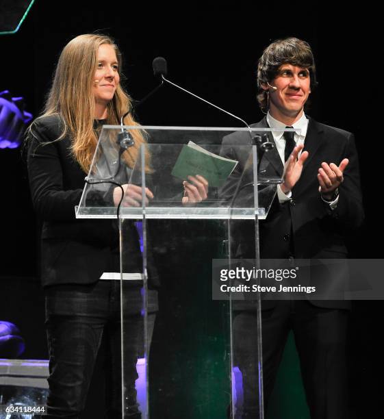 Jordan Crook, TechCrunch Special Projects Editor and Dennis Crowley, Foursquare Co-Founder & Executive Chairman attend the TechCrunch 10th Annual...