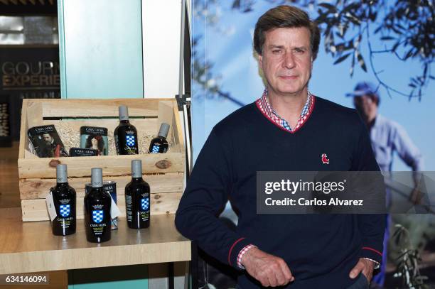 Cayetano Martinez de Irujo presents the new AOVE Reserva Familiar Olive Oil by 'Fine Food de Casa de Alba' gastronomic proyect at Gourmet Experience...