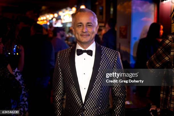 Ali Afshar attends the Premiere Of Sony Pictures Home Entertainment's "Running Wild" after party at Tin Horn Flats on February 6, 2017 in Hollywood,...