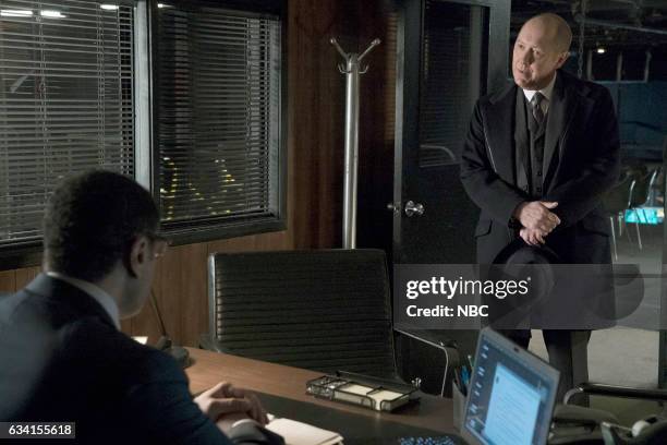 The Architect" Episode 414 -- Pictured: James Spader as Raymond "Red" Reddington --