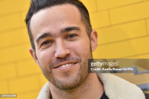 Musician Pete Wentz arrives at the premiere of Warner Bros. Pictures' 'The LEGO Batman Movie' at Regency Village Theatre on February 4, 2017 in...