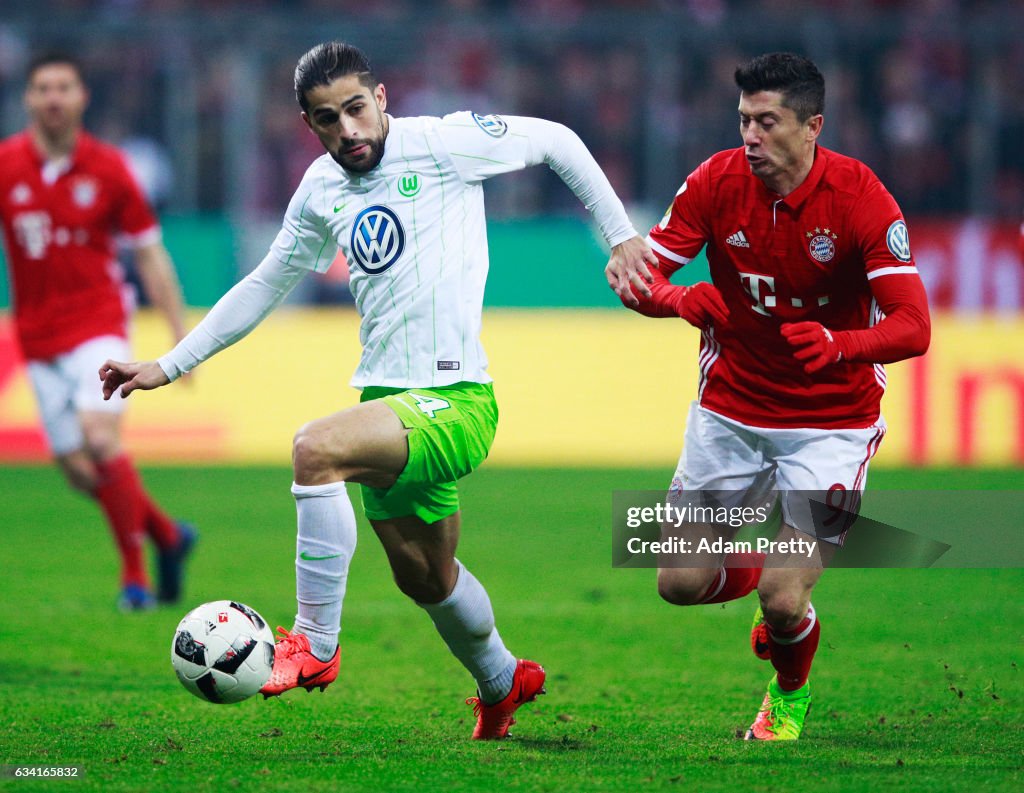 Bayern Muenchen v VfL Wolfsburg - DFB Cup Round Of 16