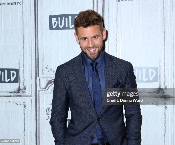 Nick Vail appears to promote "The Bachelor" during the BUILD Series at Build Studio on February 7, 2017 in New York City.