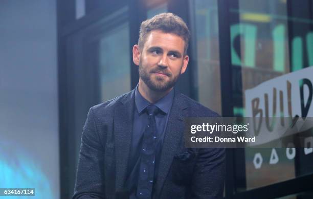 Nick Vail appears to promote "The Bachelor" during the BUILD Series at Build Studio on February 7, 2017 in New York City.