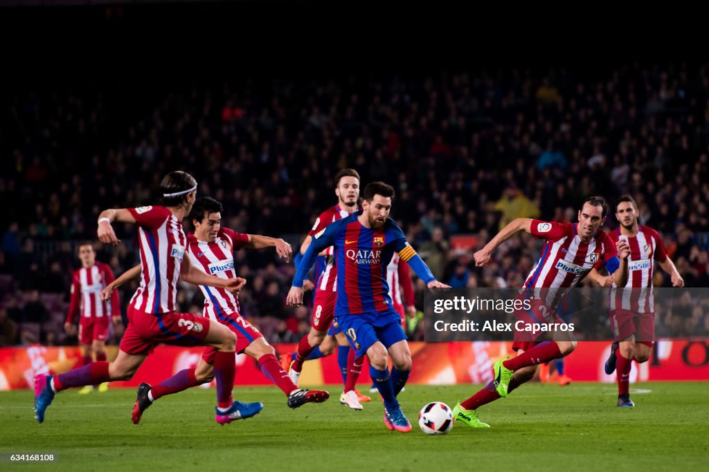 FC Barcelona v Atletico Madrid - Copa Del Rey Semi-final: Second Leg