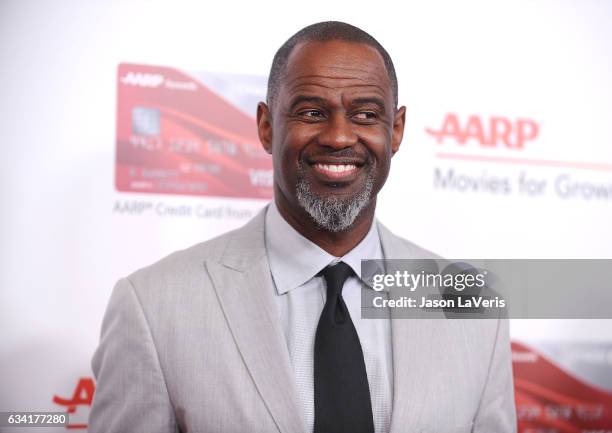 Singer Brian McKnight attends AARP's 16th annual Movies For Grownups Awards at the Beverly Wilshire Four Seasons Hotel on February 6, 2017 in Beverly...