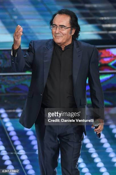 Al Bano attends the opening night of the 67th Sanremo Festival 2017 at Teatro Ariston on February 7, 2017 in Sanremo, Italy.