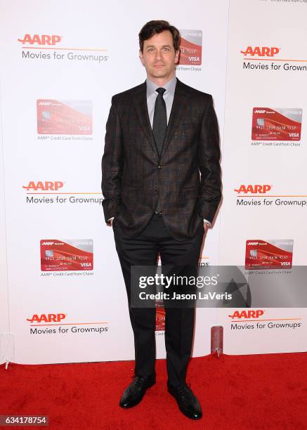 Actor Tom Everett Scott attends AARP's 16th annual Movies For Grownups Awards at the Beverly Wilshire Four Seasons Hotel on February 6, 2017 in...