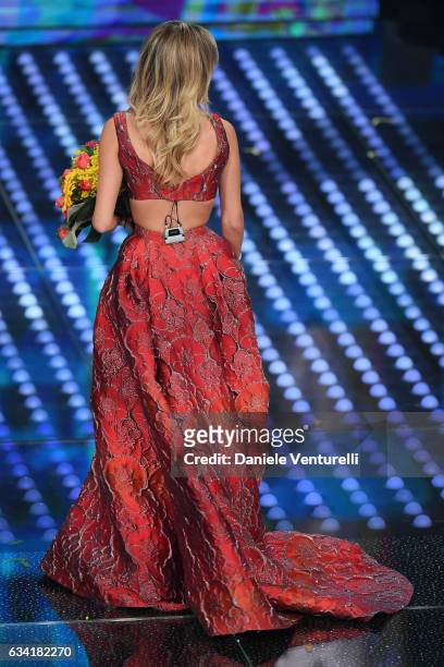 Diletta Leotta attends the opening night of the 67th Sanremo Festival 2017 at Teatro Ariston on February 7, 2017 in Sanremo, Italy.