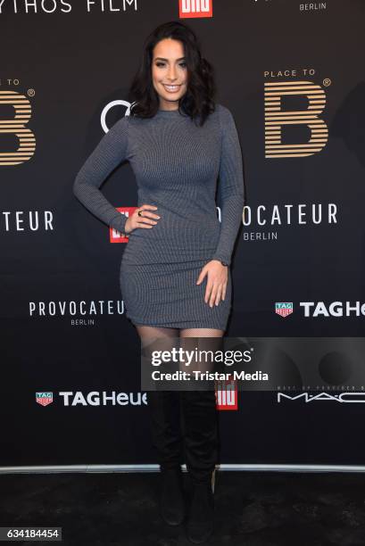 Lamiya Slimani attends the PLACE TO B Pre-Berlinale Dinner at Provocateur on February 7, 2017 in Berlin, Germany.