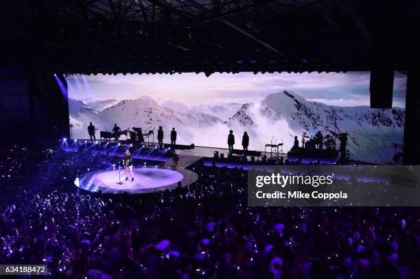 Musician Taylor Swift performs onstage during the 2017 DIRECTV NOW Super Saturday Night Concert at Club Nomadic on February 4, 2017 in Houston, Texas.