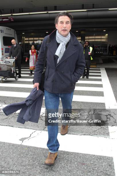 William Baldwin is seen at LAX on February 07, 2017 in Los Angeles, California.