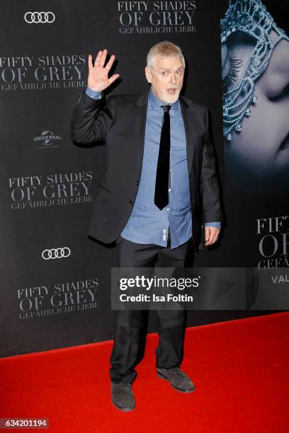 Director James Foley attends the European premiere of 'Fifty Shades Darker' at Cinemaxx on February 7, 2017 in Hamburg, Germany.