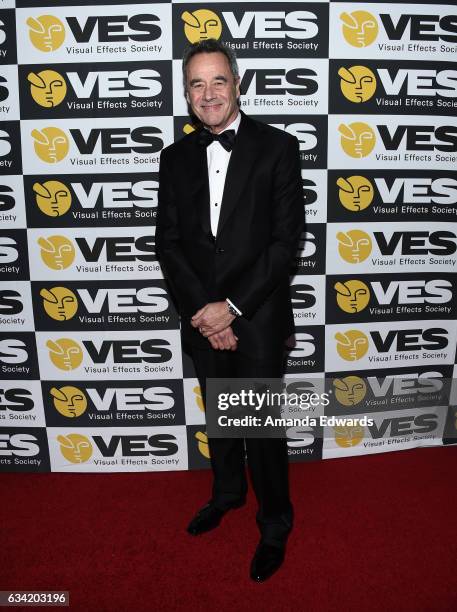 Pixar Animation Studios President Jim Morris arrives at the 15th Annual Visual Effects Society Awards at The Beverly Hilton Hotel on February 7, 2017...