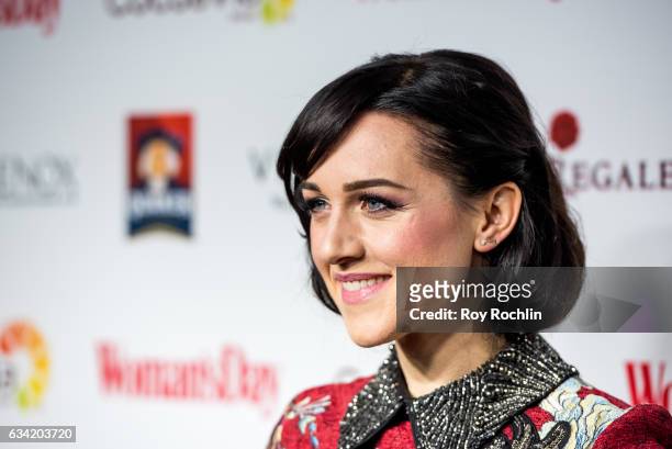 Lena Hall attends the 14th annual Woman's Day Red Dress Awards at Jazz at Lincoln Center on February 7, 2017 in New York City.