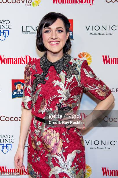 Lena Hall attends the 14th annual Woman's Day Red Dress Awards at Jazz at Lincoln Center on February 7, 2017 in New York City.