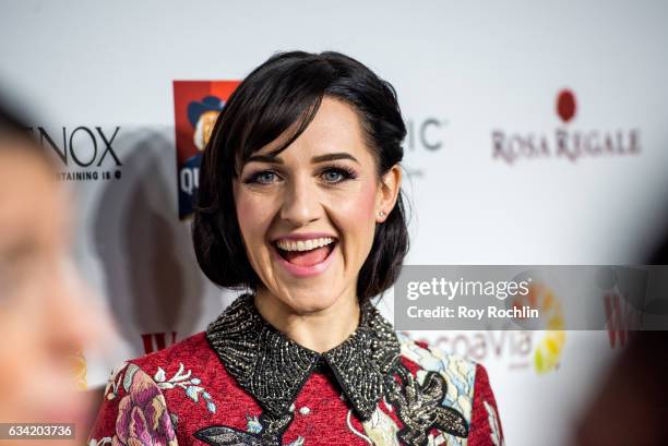 Lena Hall attends the 14th annual Woman's Day Red Dress Awards at Jazz at Lincoln Center on February 7, 2017 in New York City.