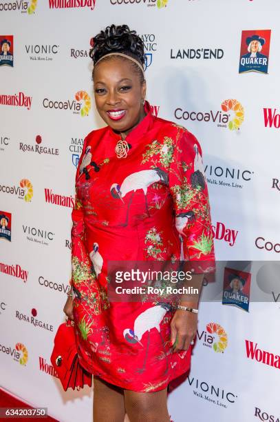 Star Jones attends the 14th annual Woman's Day Red Dress Awards at Jazz at Lincoln Center on February 7, 2017 in New York City.