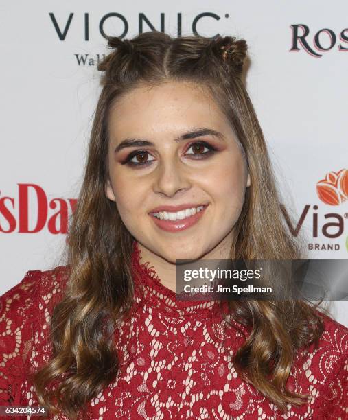 Singer Carly Rose Sonenclar attends the 14th annual Woman's Day Red Dress Awards at Jazz at Lincoln Center on February 7, 2017 in New York City.