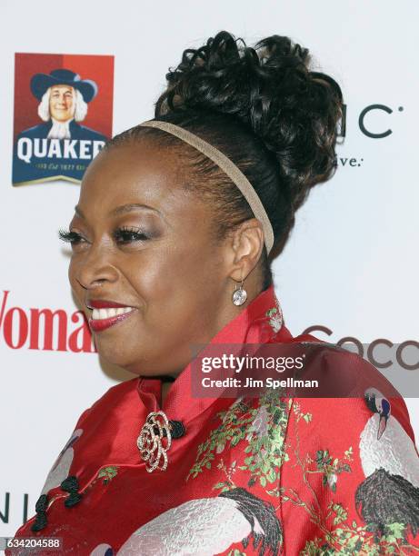 Personality Star Jones, hair detail, attends the 14th annual Woman's Day Red Dress Awards at Jazz at Lincoln Center on February 7, 2017 in New York...