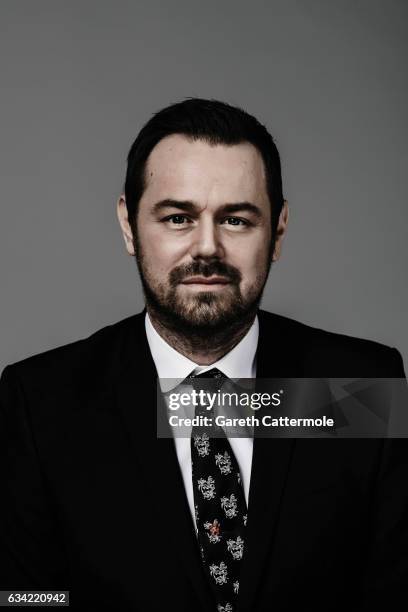 Actor Danny Dyer is photographed at the National Television Awards on January 25, 2017 in London, England.