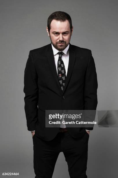 Actor Danny Dyer is photographed at the National Television Awards on January 25, 2017 in London, England.