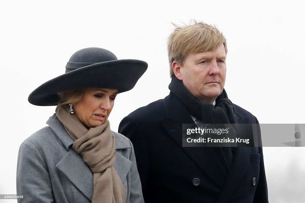King Willem-Alexander And Queen Maxima Of The Netherlands Visit Thuringia - Day 2