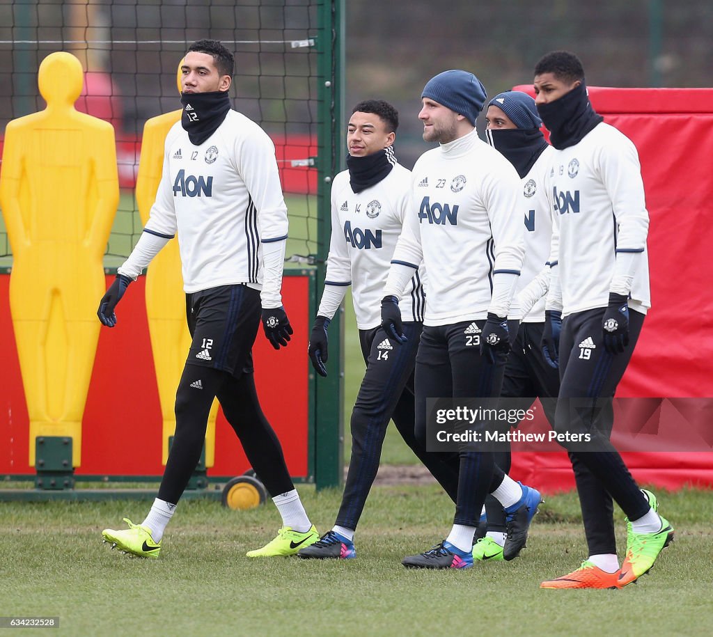 Manchester United Training Session