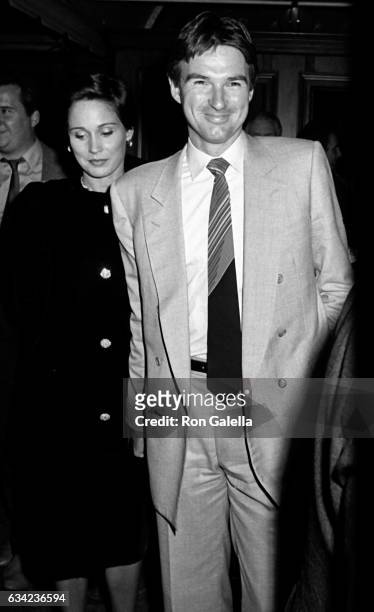 Jimmy Connors and Patti McGuire attend "Santa Clause, The Movie" Premiere Party on November 20, 1985 at Tavern on the Green in New York City.