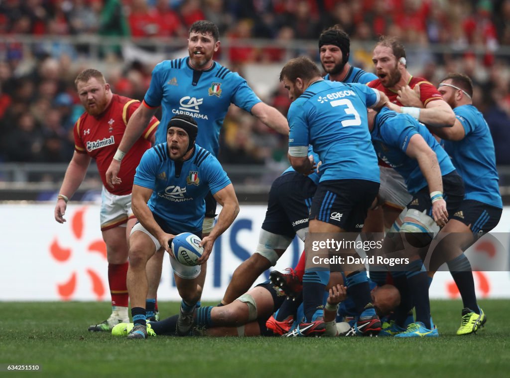 Italy v Wales - RBS Six Nations