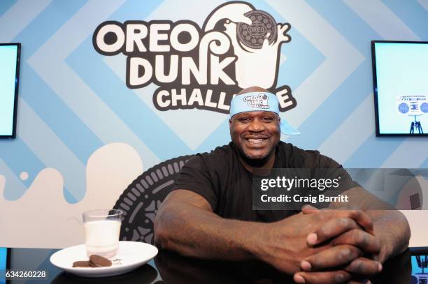 Basketball Hall of Famer Shaquille ONeal challenged fans to go head-to-head with him as he kicked off the OREO Dunk Challenge with an innovative...