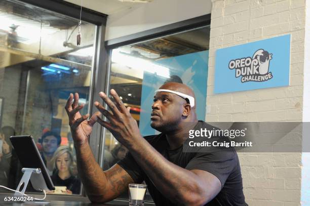 To launch the OREO Dunk Challenge, OREO and famous dunker Shaquille ONeal challenged fans to a new kind of dunk  hands-free OREO cookie dunking,...