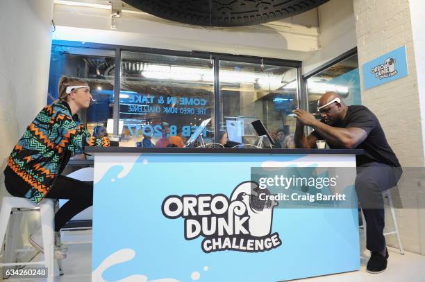 To launch the OREO Dunk Challenge, OREO and famous dunker Shaquille ONeal challenged fans to a new kind of dunk  hands-free OREO cookie dunking,...