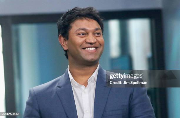 Saroo Brierley attends the Build series to discuss "Lion" at Build Studio on February 8, 2017 in New York City.