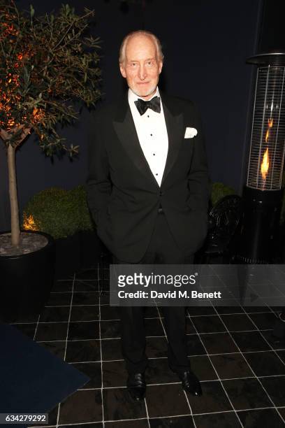 Charles Dance attends the dunhill and Dylan Jones pre-BAFTA dinner and cocktail reception celebrating Gentlemen in Film at Bourdon House on February...