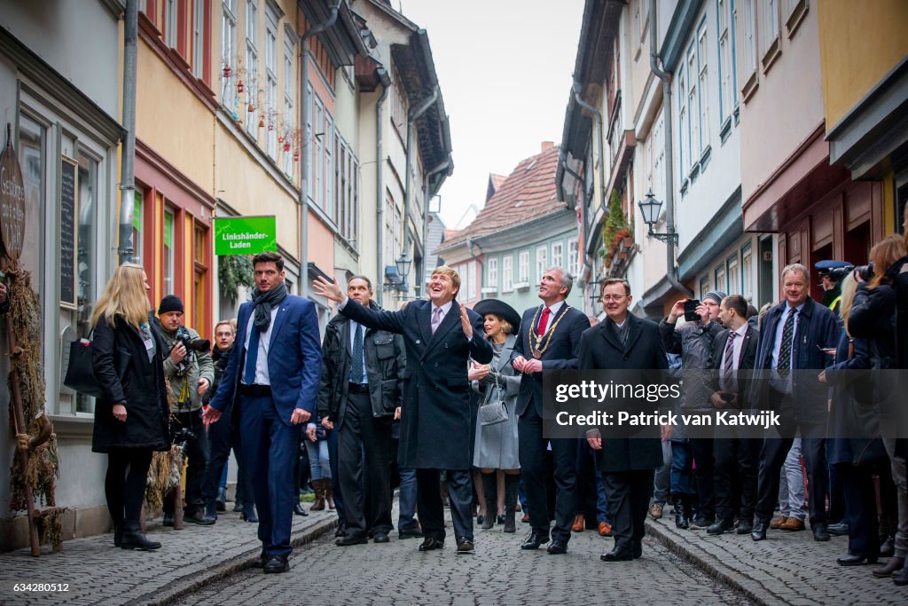 King Willem-Alexander and Queen Maxima Visit Germany - Day 2