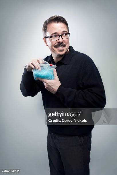 Television creator Vince Gilligan is photographed for Emmy Magazine on January 23, 2012 in Burbank, California.