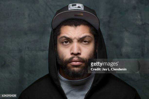 Actor O'Shea Jackson Jr., from the film "Ingrid Goes West," is photographed at the 2017 Sundance Film Festival for Los Angeles Times on January 21,...