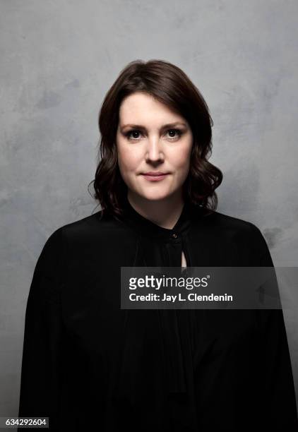 Actress Melanie Lynskey, from the film, "I Don't Feel at Home in This World Anymore," is photographed at the 2017 Sundance Film Festival for Los...