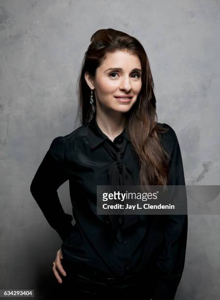 Actress Shiri Appleby, from the film Lemon, is photographed at the 2017 Sundance Film Festival for Los Angeles Times on January 23, 2017 in Park...