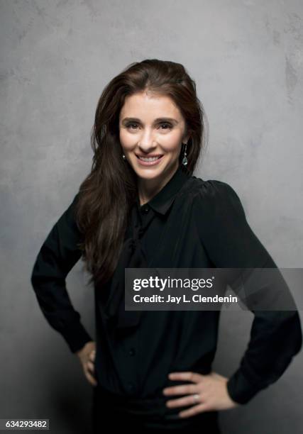 Actress Shiri Appleby, from the film Lemon, is photographed at the 2017 Sundance Film Festival for Los Angeles Times on January 23, 2017 in Park...