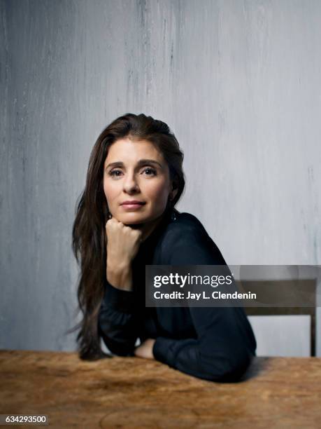 Actress Shiri Appleby, from the film Lemon, is photographed at the 2017 Sundance Film Festival for Los Angeles Times on January 23, 2017 in Park...