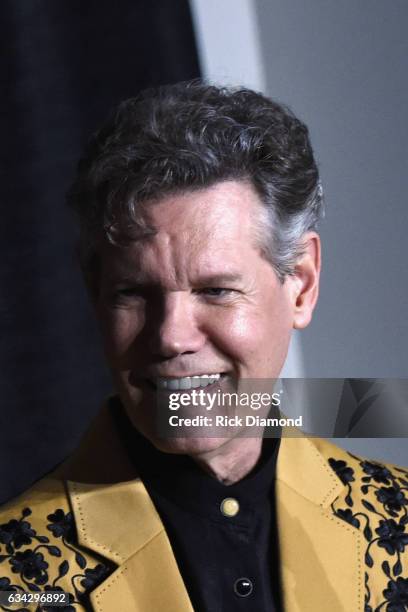 Randy Travis speaks at a press conference during 1 Night. 1 Place. 1 Time: A Heroes & Friends Tribute to Randy Travis at Bridgestone Arena on...