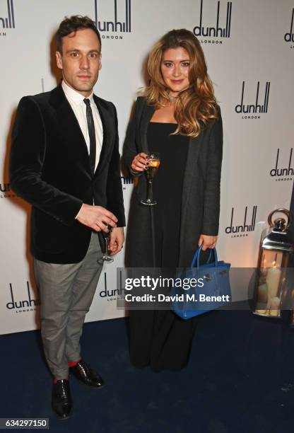 Lauren Hutton attends the dunhill and Dylan Jones pre-BAFTA dinner and cocktail reception celebrating Gentlemen in Film at Bourdon House on February...