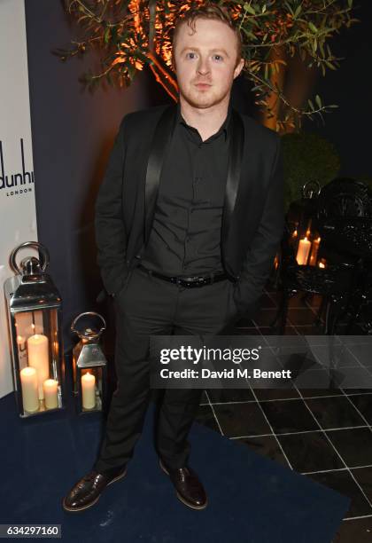 Conor MacNeill attends the dunhill and Dylan Jones pre-BAFTA dinner and cocktail reception celebrating Gentlemen in Film at Bourdon House on February...