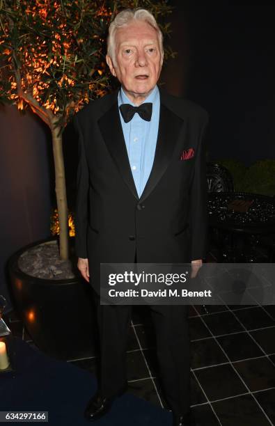 Alan Ford attends the dunhill and Dylan Jones pre-BAFTA dinner and cocktail reception celebrating Gentlemen in Film at Bourdon House on February 8,...