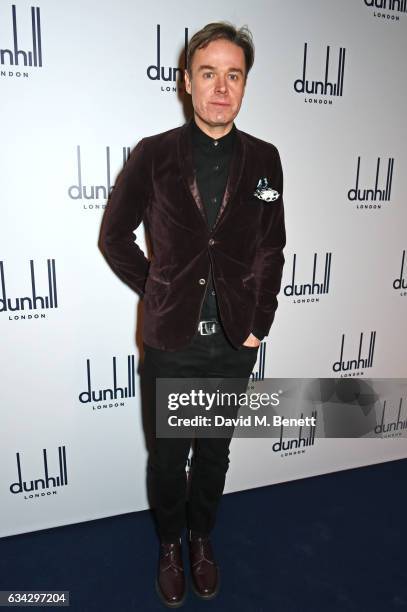 Piers Wenger attends the dunhill and Dylan Jones pre-BAFTA dinner and cocktail reception celebrating Gentlemen in Film at Bourdon House on February...