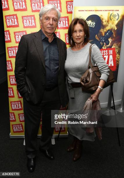 Producer Robert Magid and Ruth Magid attend Eyeless In Gaza NYC Premiere Screening on February 8, 2017 in New York City.