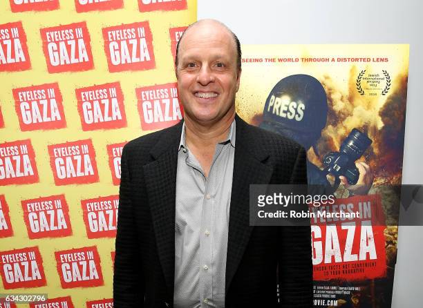 Morris S. Levy attend Eyeless In Gaza NYC Premiere Screening on February 8, 2017 in New York City.